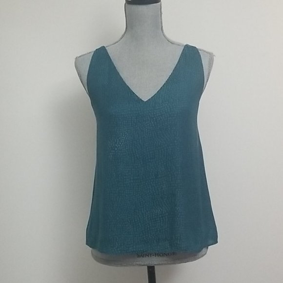 Chelsea28 Cross-back Jacquard Cami - Picture 3 of 8